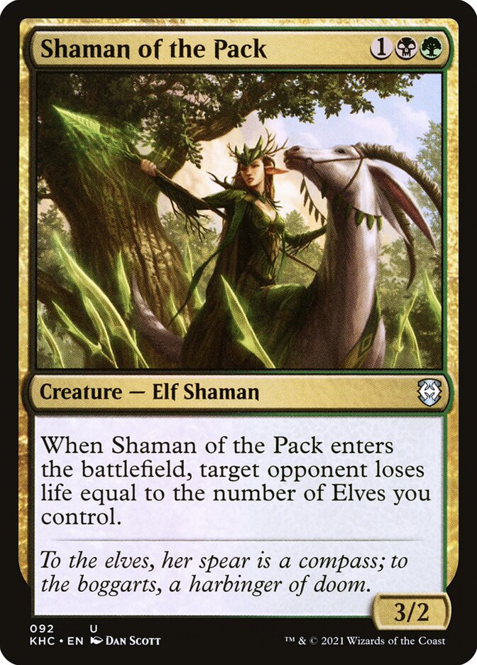 Shaman of the Pack front
