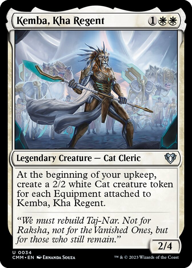 Kemba, Kha Regent front