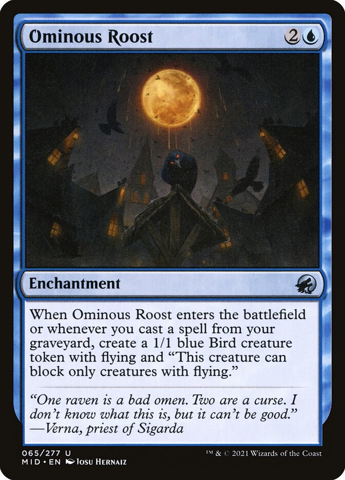 Ominous Roost front