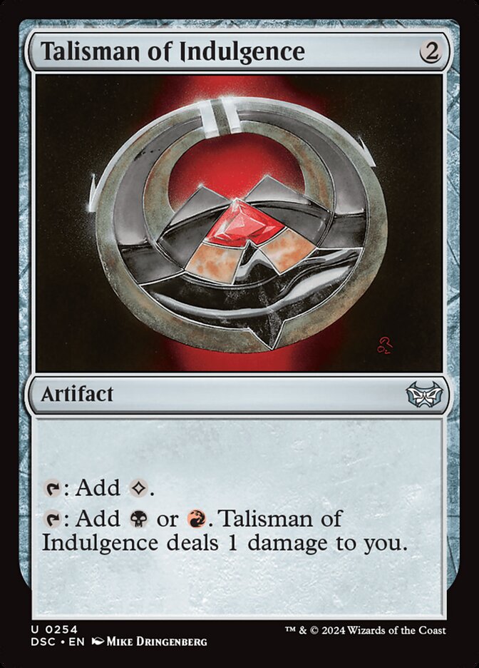 Talisman of Indulgence front