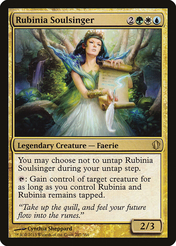 Rubinia Soulsinger front