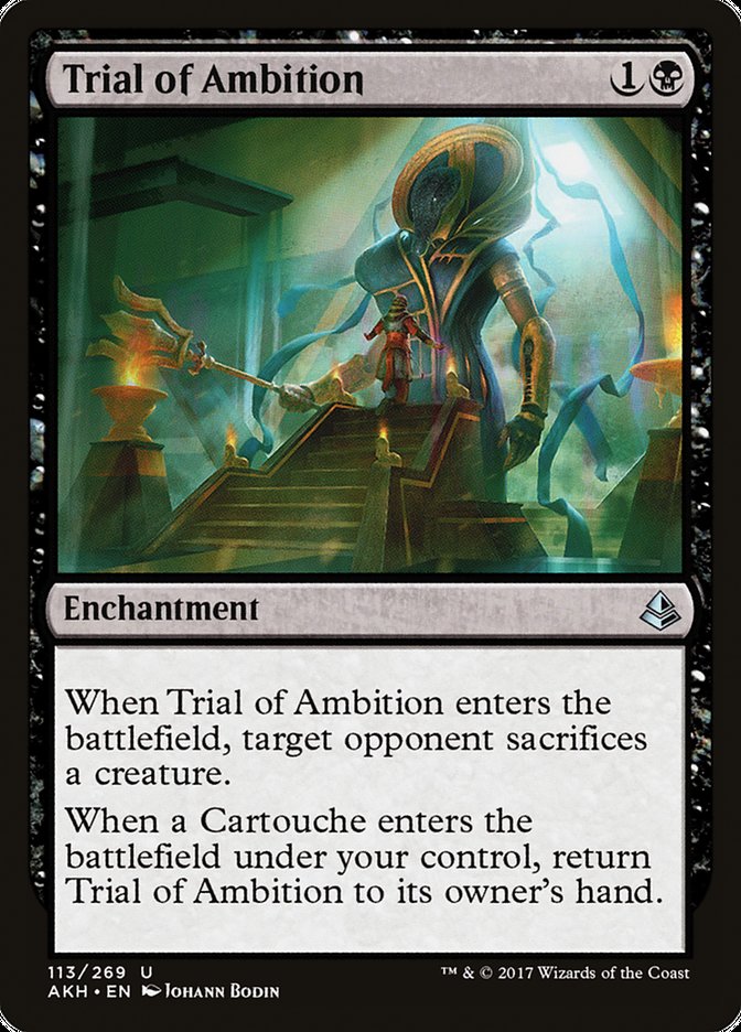 Trial of Ambition front