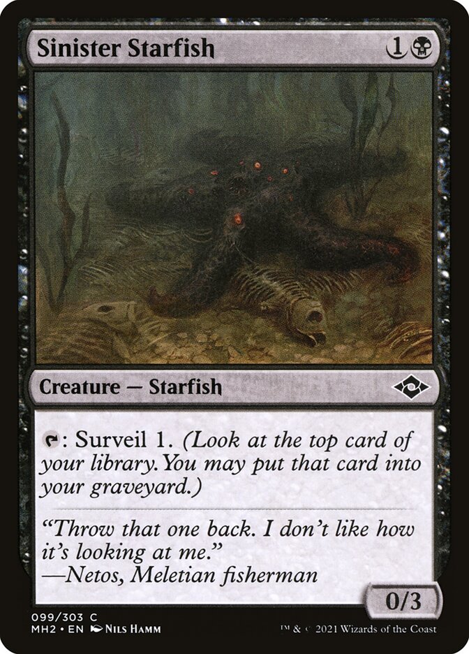Sinister Starfish front