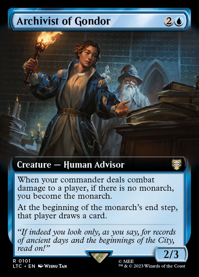 Archivist of Gondor front