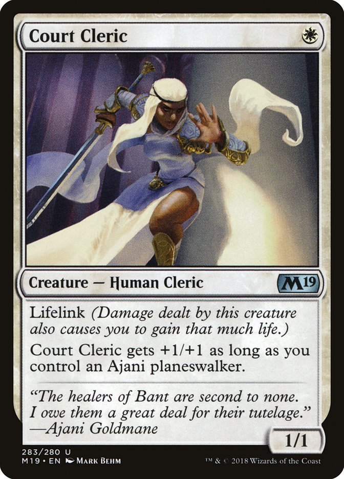 Court Cleric front