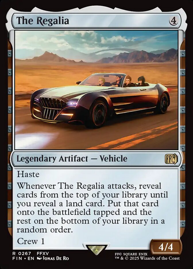 The Regalia front