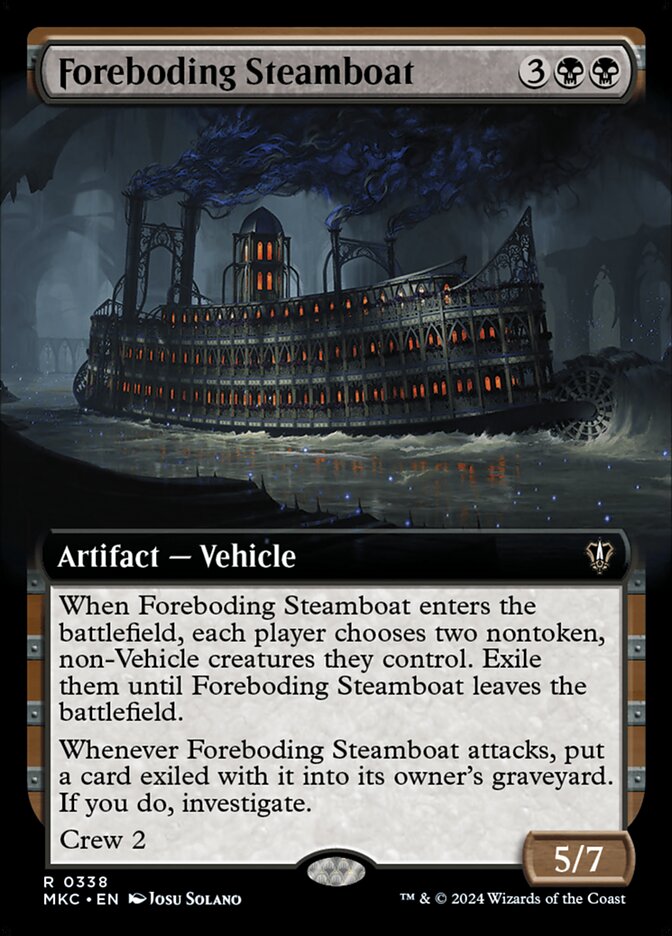 Foreboding Steamboat front