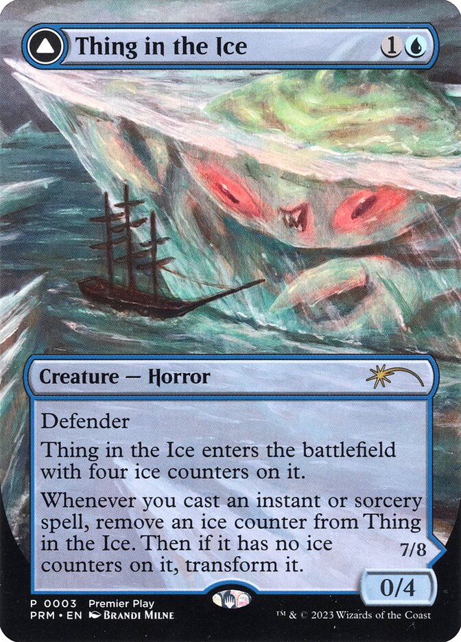 Thing in the Ice // Awoken Horror front