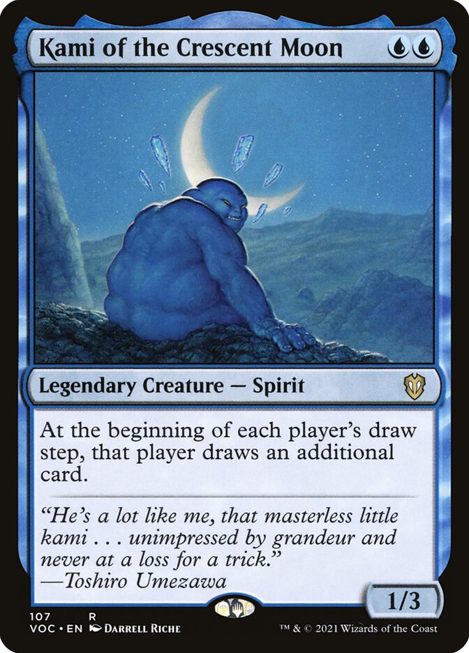 Kami of the Crescent Moon front