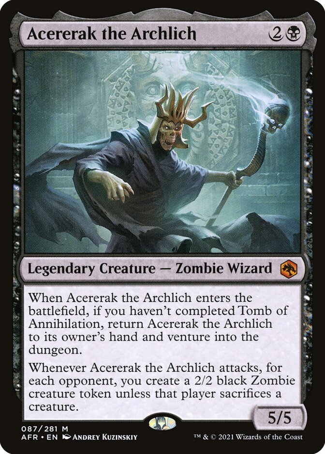 Acererak the Archlich front
