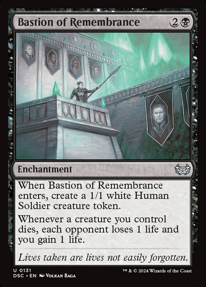 Bastion of Remembrance front