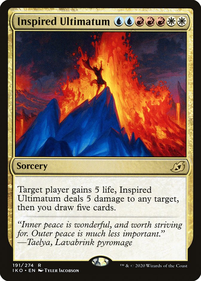 Inspired Ultimatum front