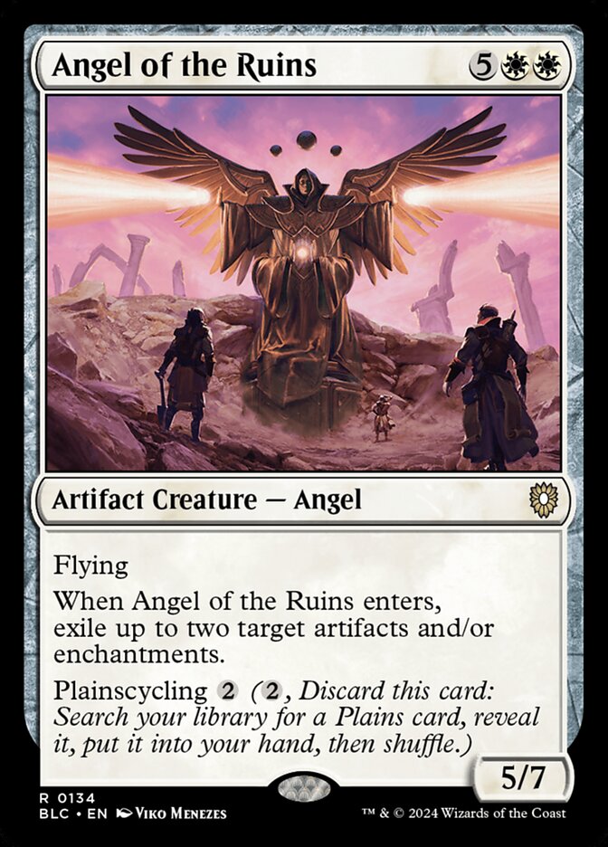 Angel of the Ruins front
