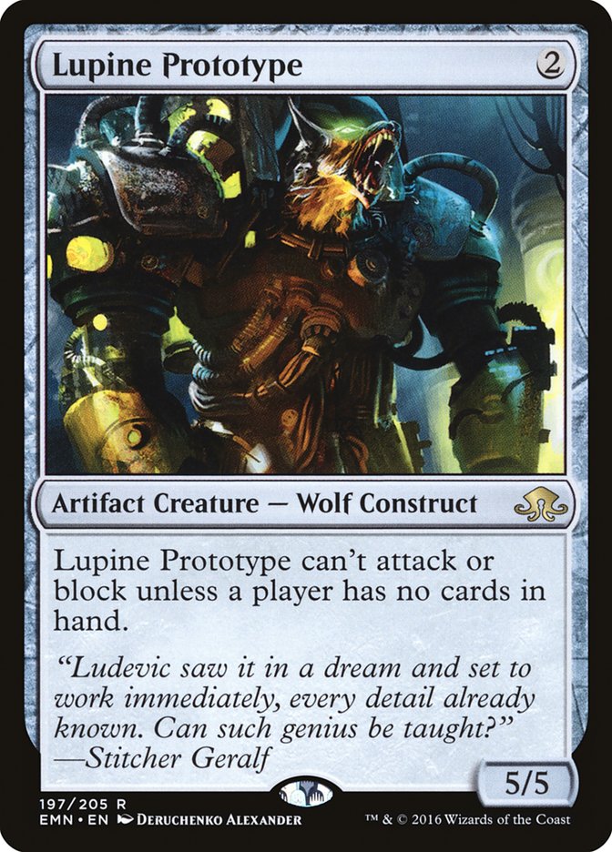 Lupine Prototype front