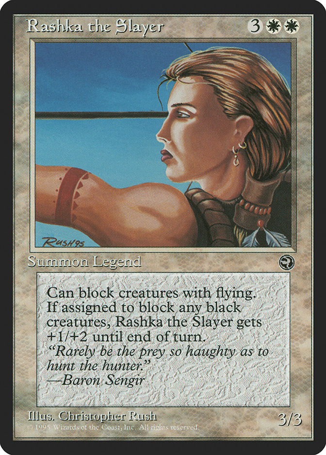 Rashka the Slayer front