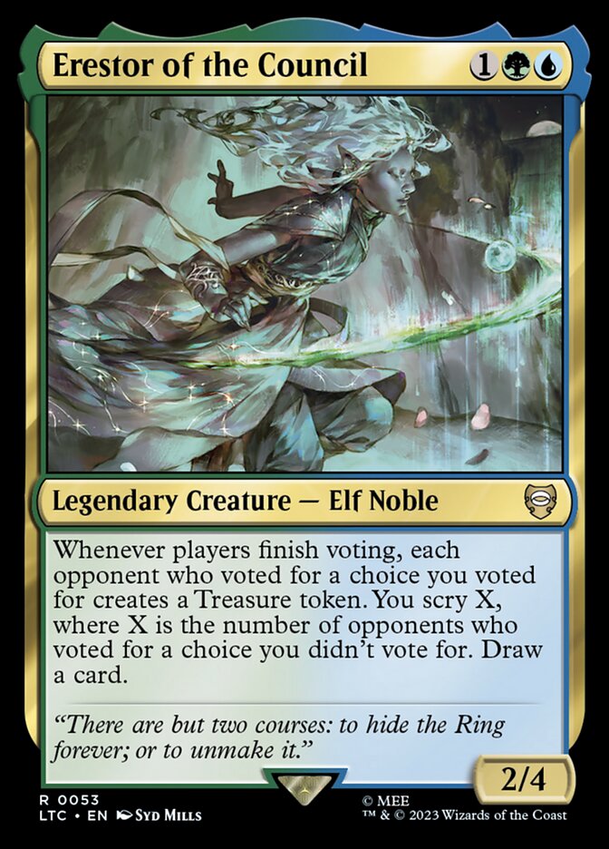 Erestor of the Council front