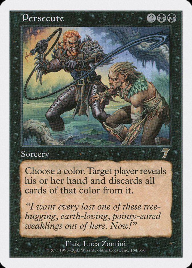 Persecute front