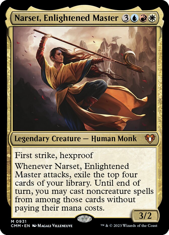 Narset, Enlightened Master front