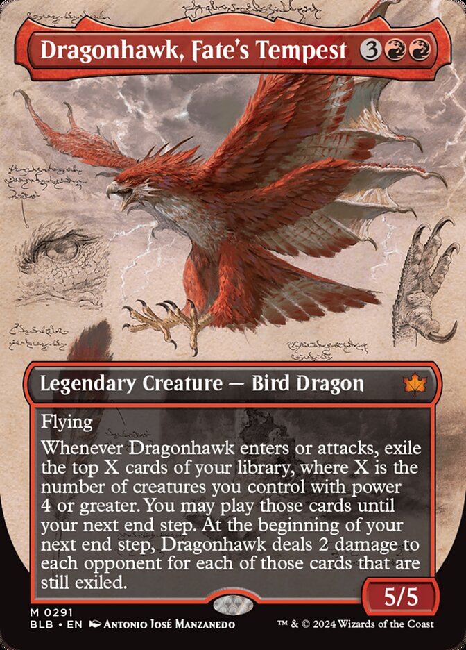 Dragonhawk, Fate's Tempest front