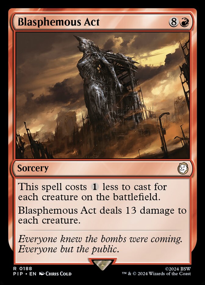Blasphemous Act front