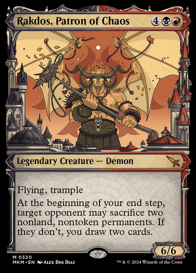 Rakdos, Patron of Chaos front