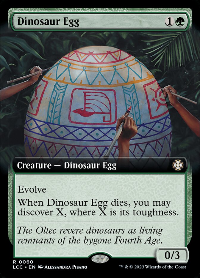 Dinosaur Egg front