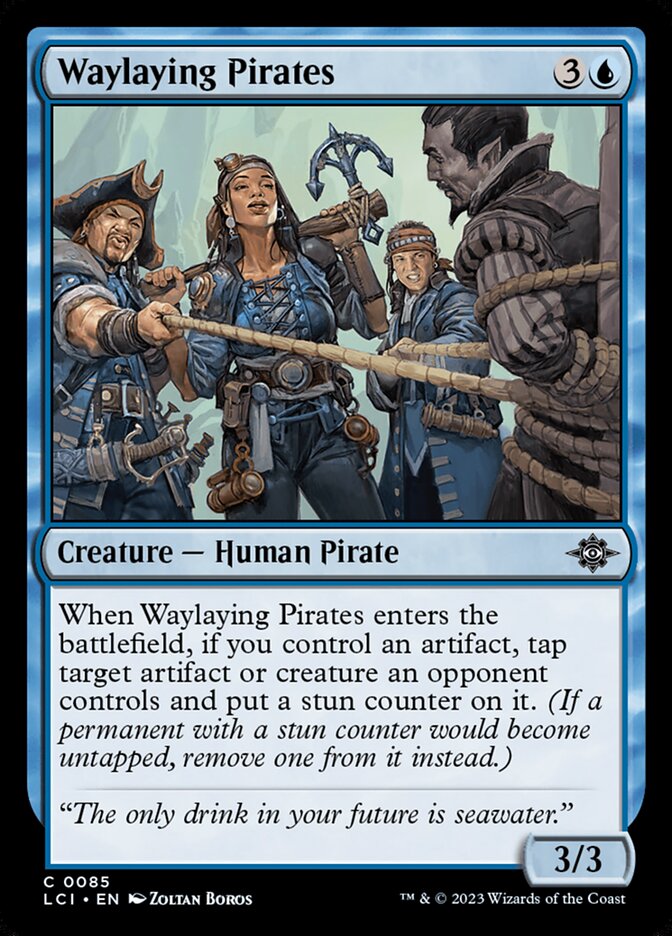 Waylaying Pirates front