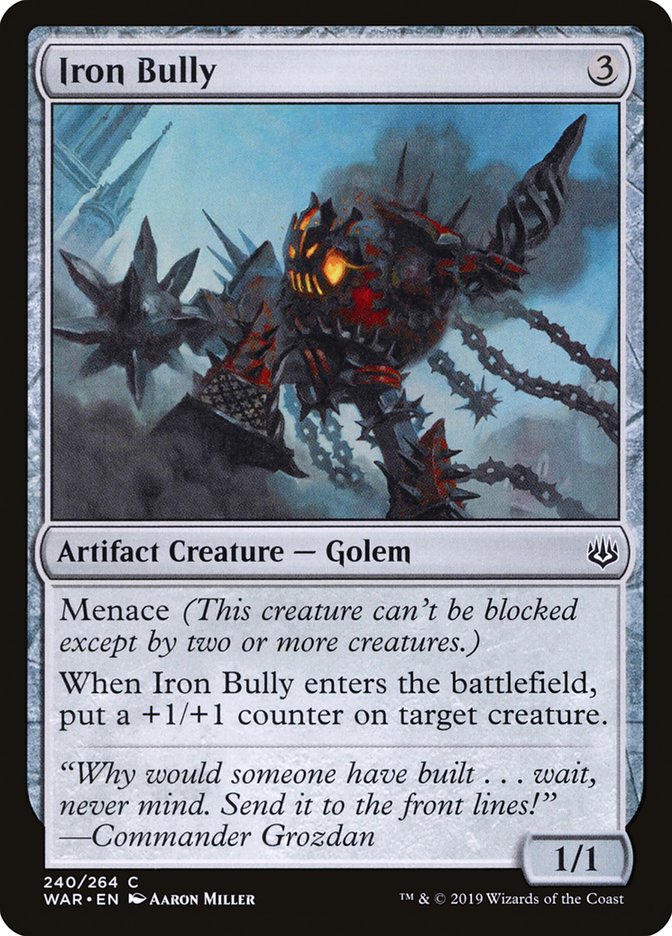 Iron Bully front