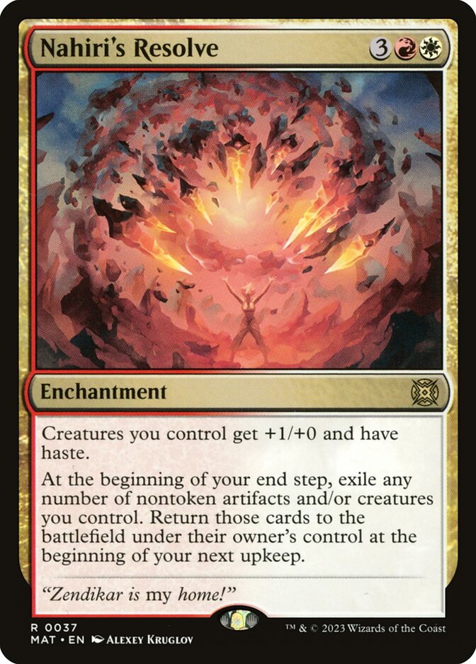 Nahiri's Resolve front