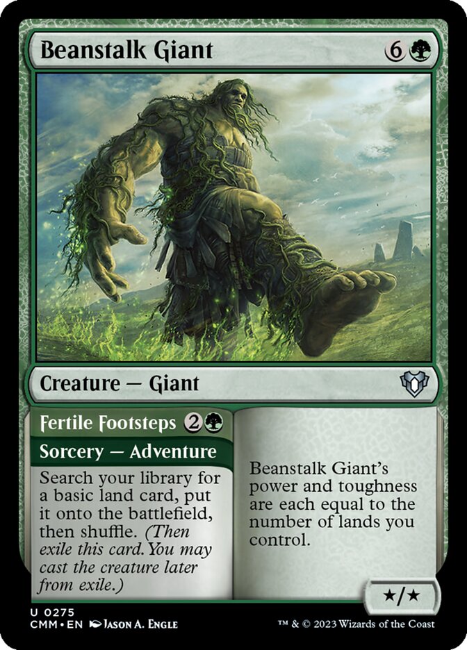 Beanstalk Giant // Fertile Footsteps back