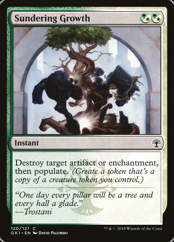 Sundering Growth front