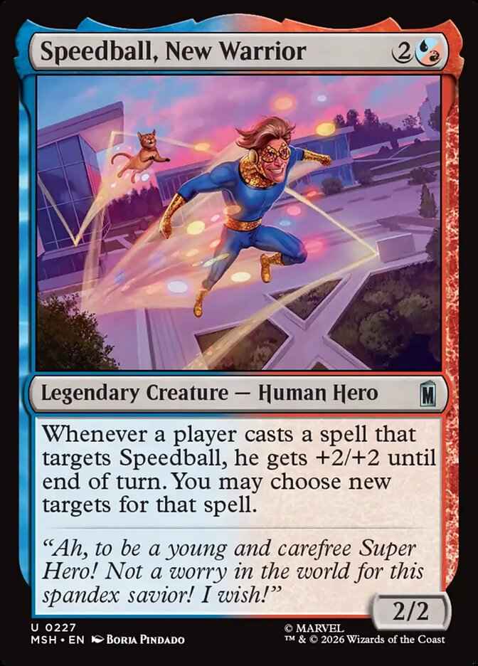 Speedball, New Warrior