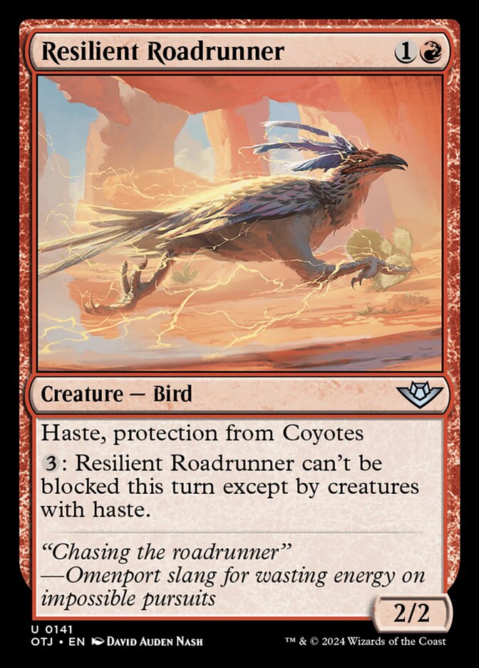 Resilient Roadrunner front