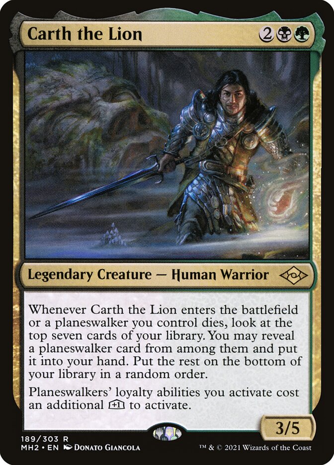 Carth the Lion front
