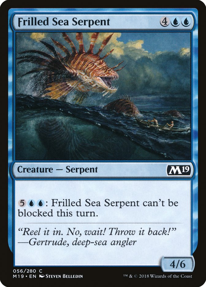 Frilled Sea Serpent front