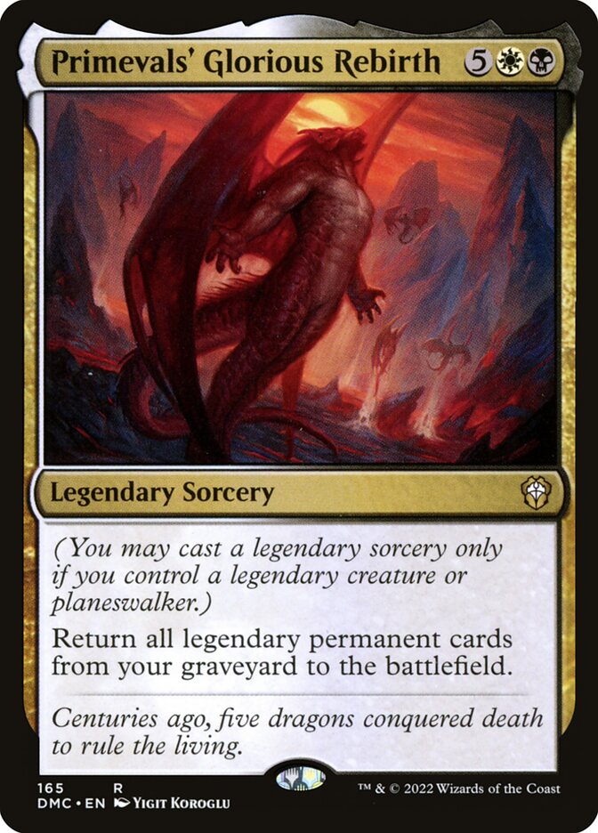 Primevals' Glorious Rebirth front