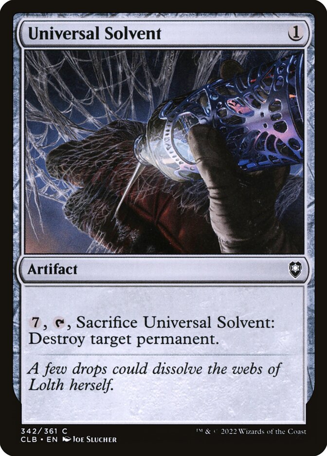 Universal Solvent front