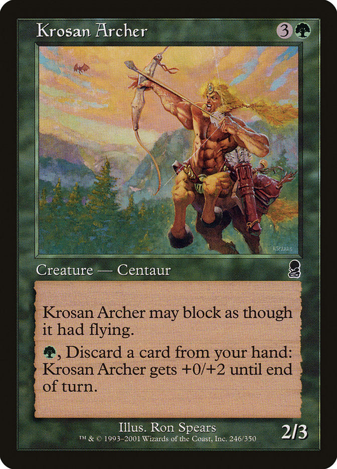 Krosan Archer front