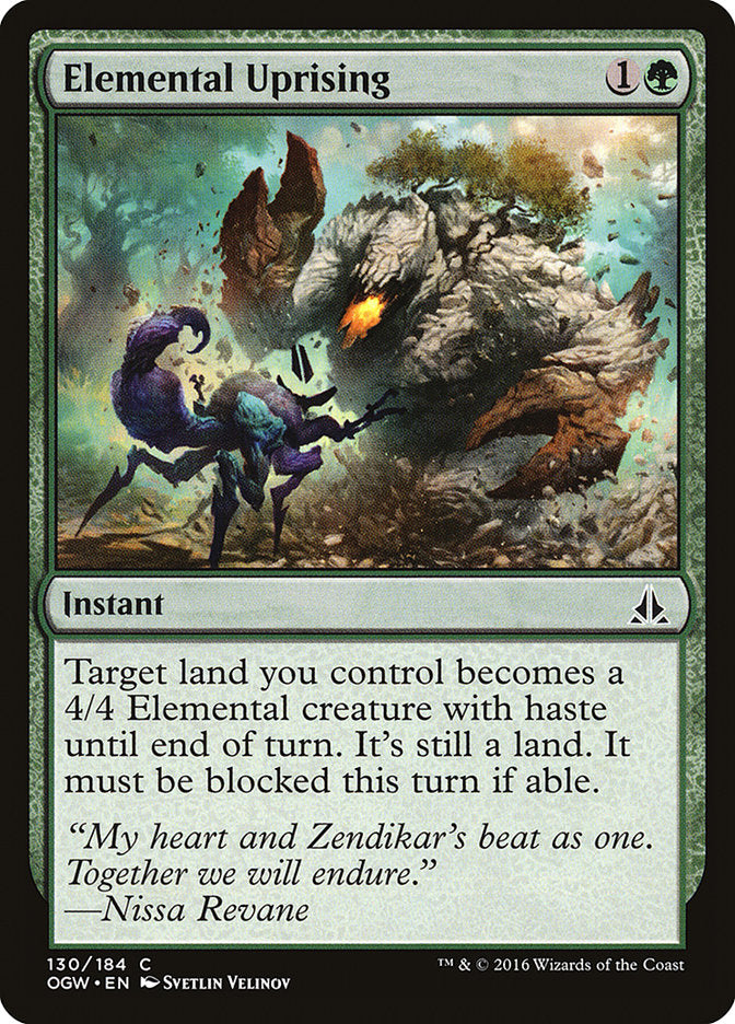 Elemental Uprising front