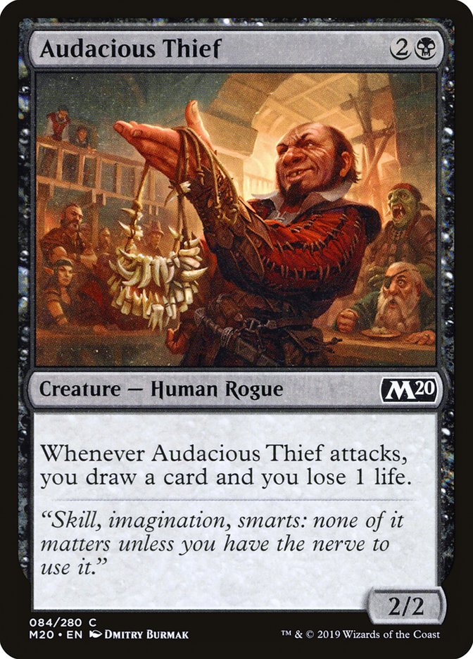 Audacious Thief front
