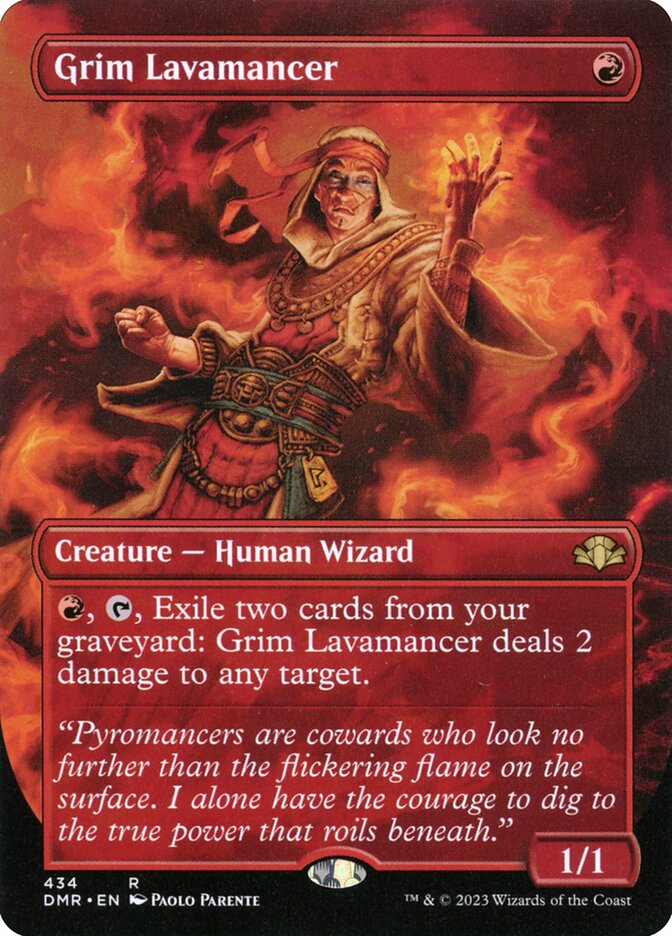 Grim Lavamancer front