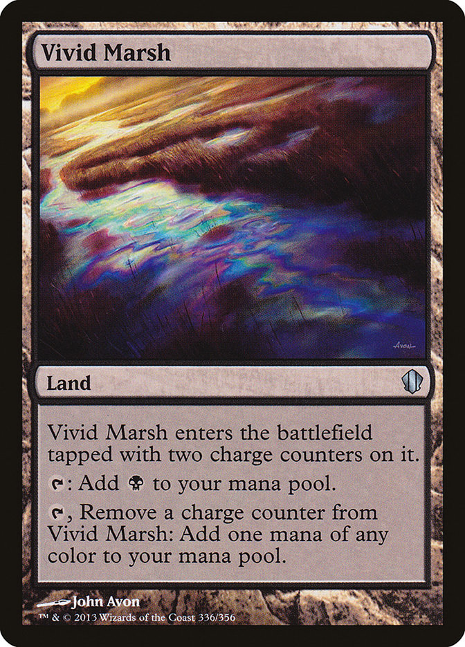 Vivid Marsh front