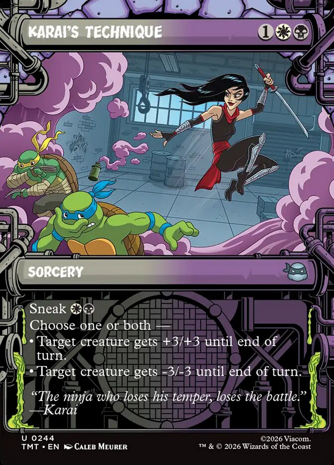 Karai's Technique front
