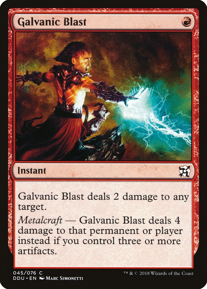 Galvanic Blast front