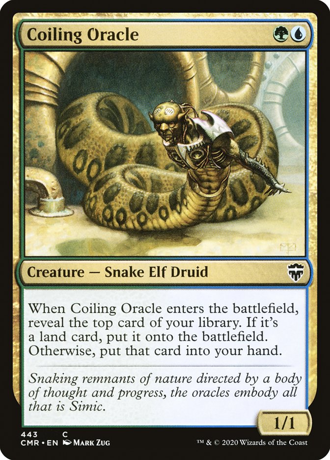 Coiling Oracle front