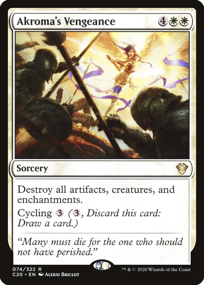 Akroma's Vengeance front
