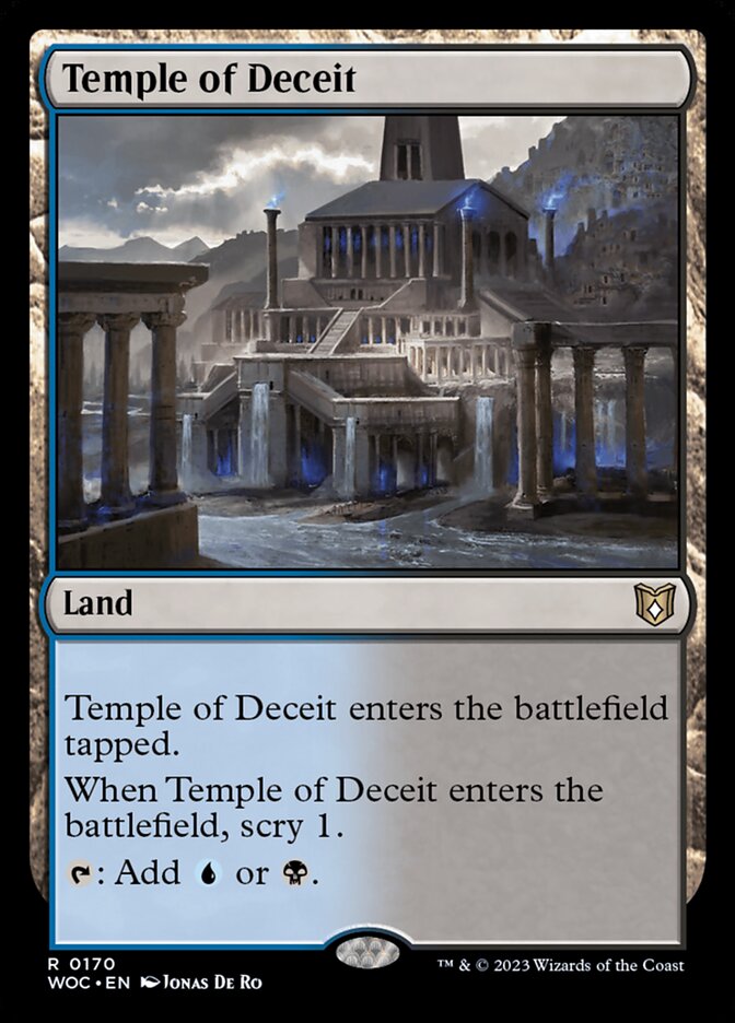 Temple of Deceit front