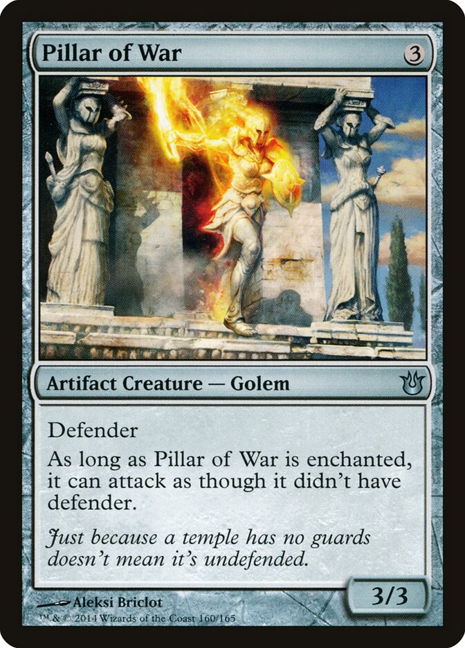Pillar of War front