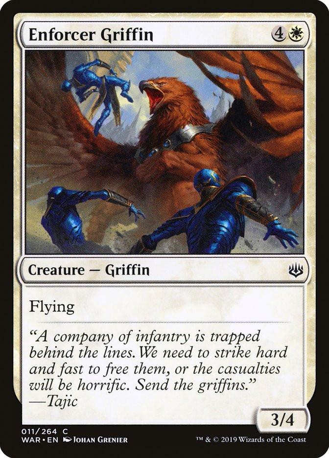 Enforcer Griffin front