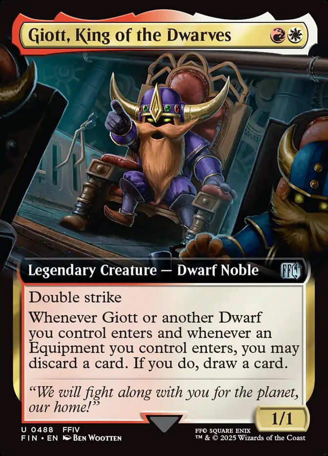 Giott, King of the Dwarves front